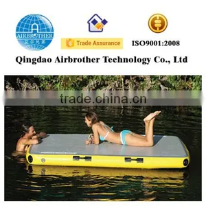 OEM Best Quality Inflatable Floating Water Mat Mattress Inflatable Water Floating Island thumbnail-1