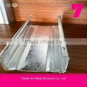 Galvanized c Section Steel Construction thumbnail-1