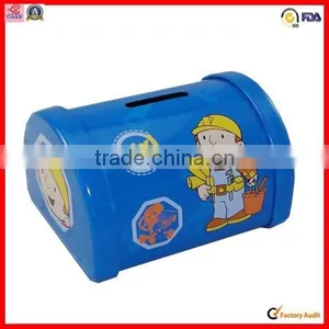 Custom Unique Money Coin Bank Tin Can thumbnail-1