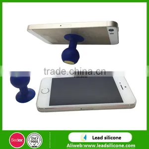 Promotional Gift Universality Portable Silicone Phone Holder Stand for Phone Accessory thumbnail-1