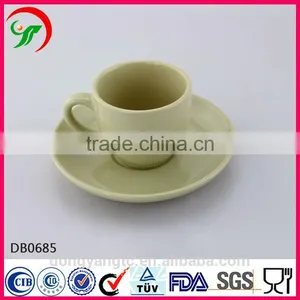 China Factory Wholesale Custom Color Printed Ceramic Porcelain Coffee Tea Cup and Saucer Set thumbnail-1