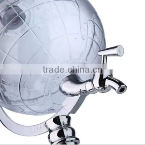 Factory Price Pour Wine Device of Tellurion Shape, Globe Pouring Appararus Wine Rack Water Dispenser Beverage Machine thumbnail-3