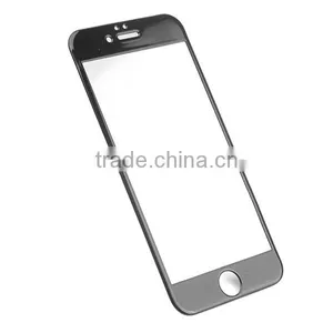 Glossy Carbon Fiber Tempered Glass Screen Protector for IPhone 6 thumbnail-2