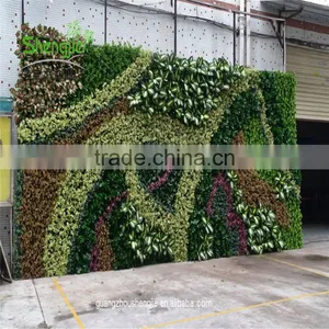SJLJ013626 Wall Decoration Artificial Vertical Green Grass Wall thumbnail-5