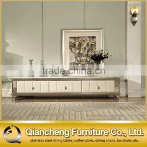 High Brightness Stainless Steel tv Stand 920# thumbnail-3