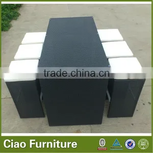 Simple Leisure Bar Set 6PCS Outdoor Bar Furniture Set thumbnail-6