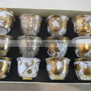 GOLD PORCELAIN CAWA CUP thumbnail-1