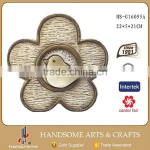 22 CM Home and Garden Flower and Bird Animal Shape Photo Frame thumbnail-1