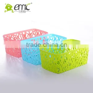 Plastic Sundries Basket Middle Size, Plastic Basket With SGS Certificate thumbnail-2