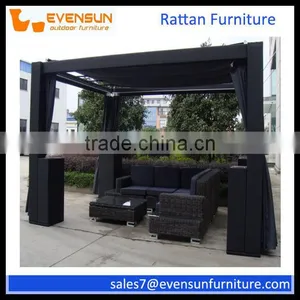 Manual Assembly Gazebo Tent Rattan Gazebo thumbnail-3