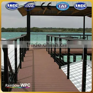 WPC Factory Wholesale Cheap Wpc Co-extrusion Decking thumbnail-3
