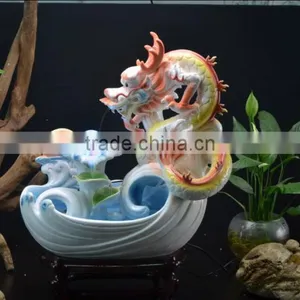 White Ceramic Dragon Ball for Home Decoration thumbnail-1