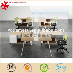 Simple Style Modern Office Organization for 4 Persons thumbnail-1