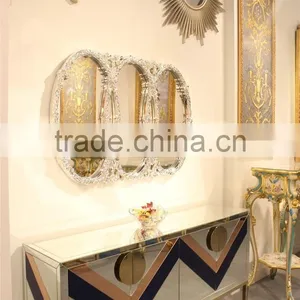 Antique Gold Starburst Decorative Mirror Wall Hanging thumbnail-4