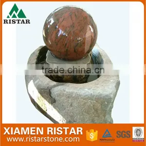 Granite Stone Rolling Ball Water Fountain thumbnail-3