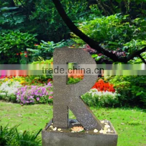26 Alphabet Granite Fountain Handicraft thumbnail-1