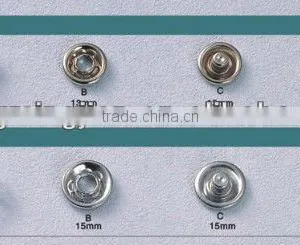 High Quality of Different Sizes of Metal Prong Snap Buttons for Bag and Clothes thumbnail-1