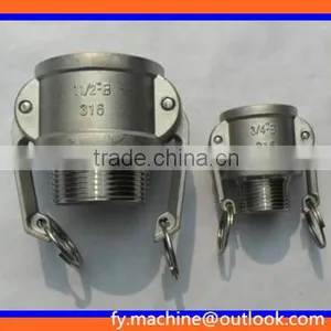 Stainless Steel Flexible Hose Cam & Groove Couplings Quick Fittings thumbnail-3