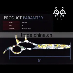 New Design High Quality Damascus Steel Scissors Hair for Sale thumbnail-2