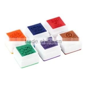 School Teachers English Toy Stamp Self Inking Praise Reward Motivation Sticker Stamper thumbnail-2