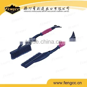 Multifunctional Car Cleaning Snow Tools Telescopic Ice Scraper With Brush thumbnail-1