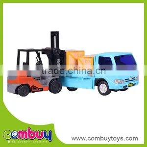 Wholesale High Quailty Inertia Plastic Diecast Toy Forklift Scale Models thumbnail-1