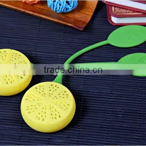 Beauty Drinker Teapot Teacup Herb Tea Strainer Filter Infuser Bag Lemon Silicone thumbnail-2