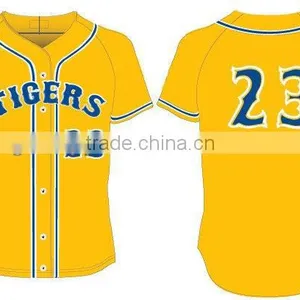Hongen Apparel Baseball Uniforms, Polyester Sublimated Baseball Uniform, Sublimation Baseball Jersey/custom Baseball/softball thumbnail-1