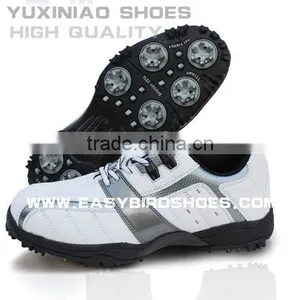 Full Grain Leather Golf Shoes Men Business Sport Brand, High Quality Men Golf Shoes Sport Sneakers From Jinjiang Factory thumbnail-2