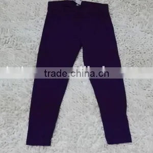 Girl's Apparel High Quality Comfortable Legging Pants Stocklots thumbnail-1