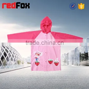 Colourful Reflective Safety Kid Raincoat thumbnail-4