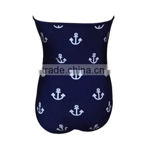 Wholesale Sublimation Floral Sexy One Piece Swimsuit thumbnail-5