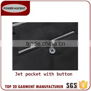 Fashionable Men 2-Button Trim Business Suit With Promotional Price thumbnail-6