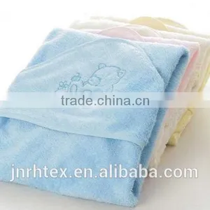 Eco-friendly100%Cotton Terry Hooded Baby Towel thumbnail-1