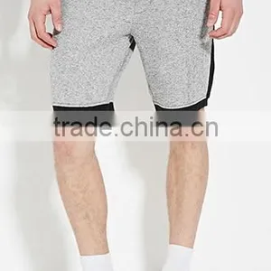 Men Hit Color Circle Cloth With Soft Nap Four Minutes of Pants Pants thumbnail-2