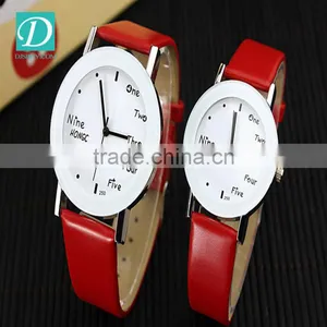 2016 Colorful Geneva Leather Casual Quartz Watch Student Wrist Watch thumbnail-2