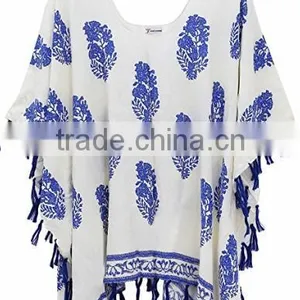 Walson Walson Women's Summer Viscose Hand Made Tassel Beachwear Cover-up thumbnail-1