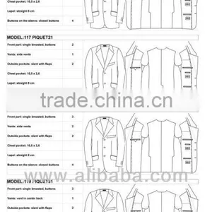 Wool Suits - Piquet thumbnail-1