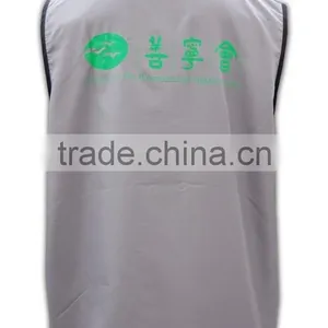China Manufactory High Quality Latest Zip Multi Pocket Workwear Vest thumbnail-3