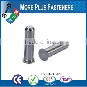 Made in Taiwan Flush Mounted Head Unthreaded Stainless Steel Self Clinching Pin thumbnail-5