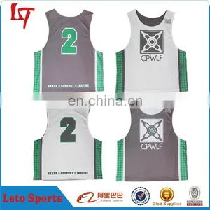 Reversible Training Shirt Lacrosse Jersey Men's Singlet Wholesale thumbnail-1