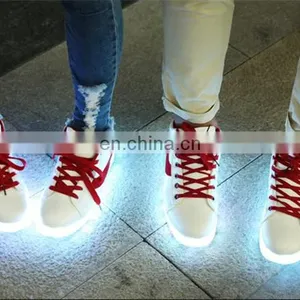 Hot Sale Mens Womens Nigh Club Simulation Couple Light Up LED Shoes Sneakers thumbnail-5