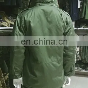 China Cheap Olive Green Customized Military M65 Field Jacket for Men thumbnail-3