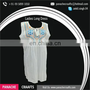 2017 Women Long One Piece White Dress thumbnail-6