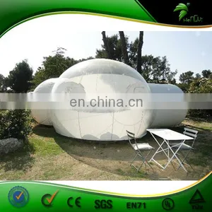 Hongyi Custom Protable Outdoor Inflatable Bubble Tent, Inflatable Transparent Tent, Inflatable Clear Dome Lawn Tent thumbnail-6