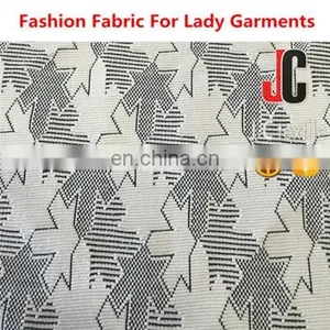 Fabric Recycled Polyester Lycra 100% Polyester Spandex Plain Dyed Jacquard Stretch Knit Fabric thumbnail-3