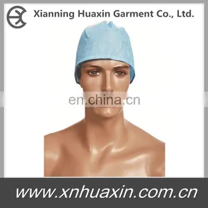 Breathable Doctor Caps With Elastic/Ties thumbnail-1