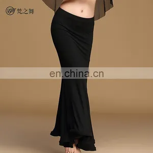 Q-6058 Arabic Long Circle Modal Women Belly Dance Skirt thumbnail-4