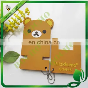 Cusomized Rubber Phone Holder, Animal Rubber Phone Holder, Bear Mobile Phone Holders thumbnail-3