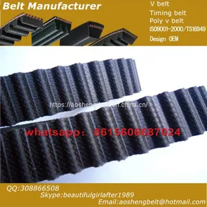 CR/HNBR Timing Belt OEM23356-42200/83RU19/24312-02501/100yu20/24312-22611/110s8m22 Auto Belt for Hyundai Engine Belt Rubber Transmission Belt thumbnail-1